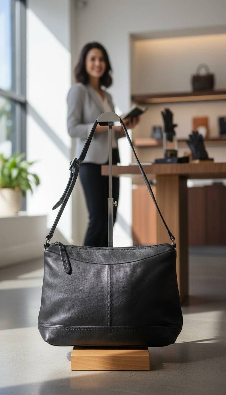 Rolfs leather purse